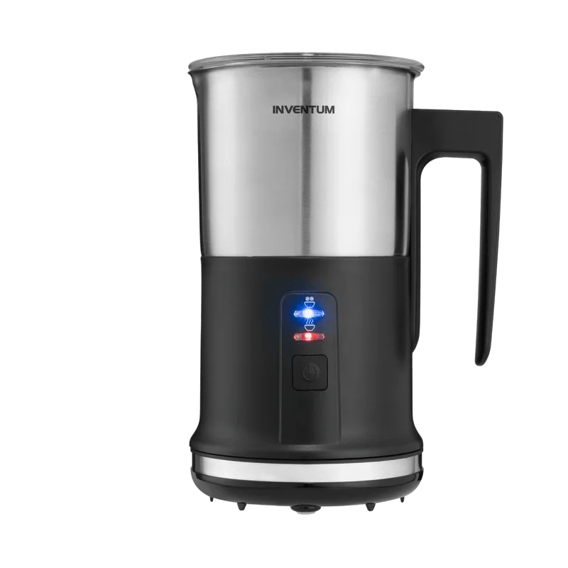 Inventum MK350 melkopschuimer zwart/RVS